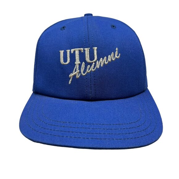 United Transportation Union Alumni Snapback Hat Cap Railroad Worker Retiree Blue - Picture 1 of 8